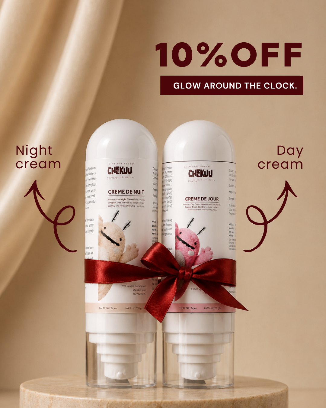 CRÈME DE NUIT + CRÈME DE JOUR