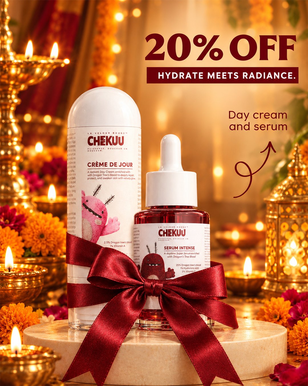 CRÈME DE JOUR + SERUM INTENSE
